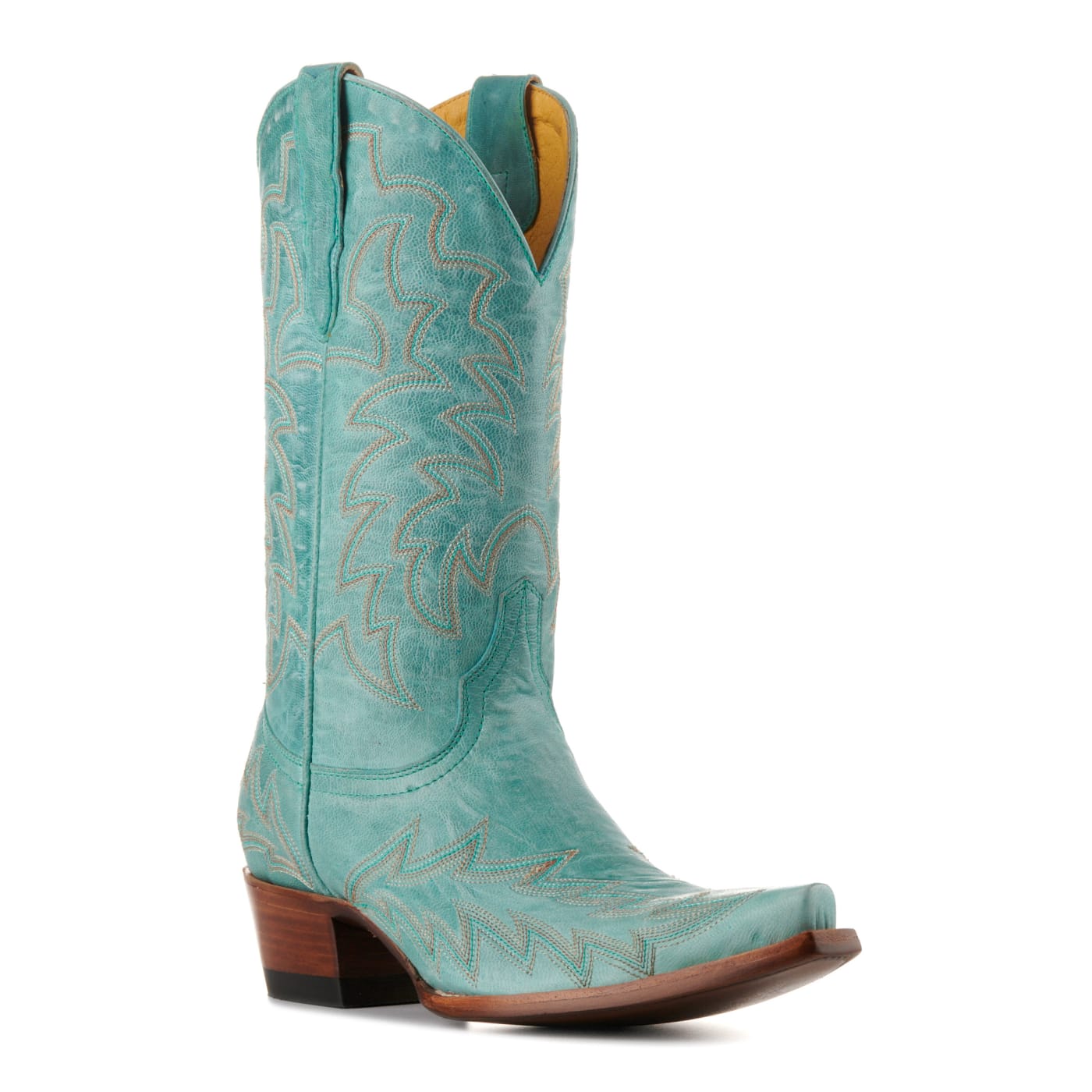 Cavender's Women's Turquoise Snip Toe Cowboy Boots